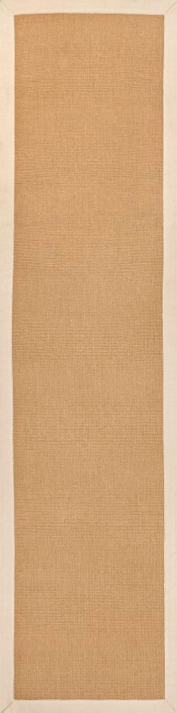 Camden Farmhouse Cottage Border Jute Area Rug